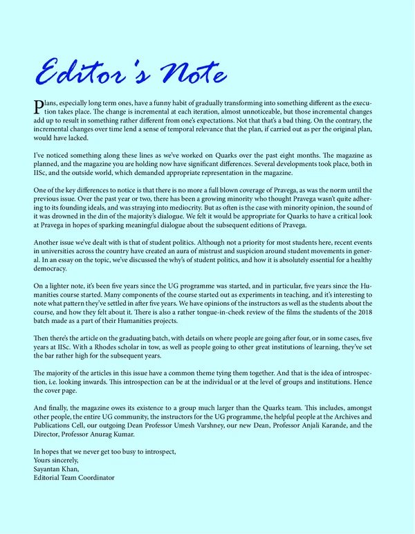 Quarks Edition 5
