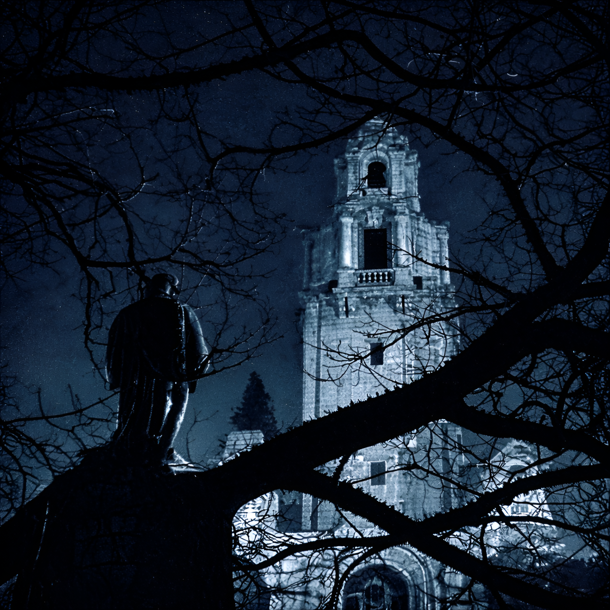 IISc at night
